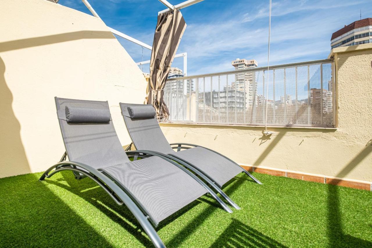 Penthouse Ancla 562 Levante Beach Benidorm Esterno foto