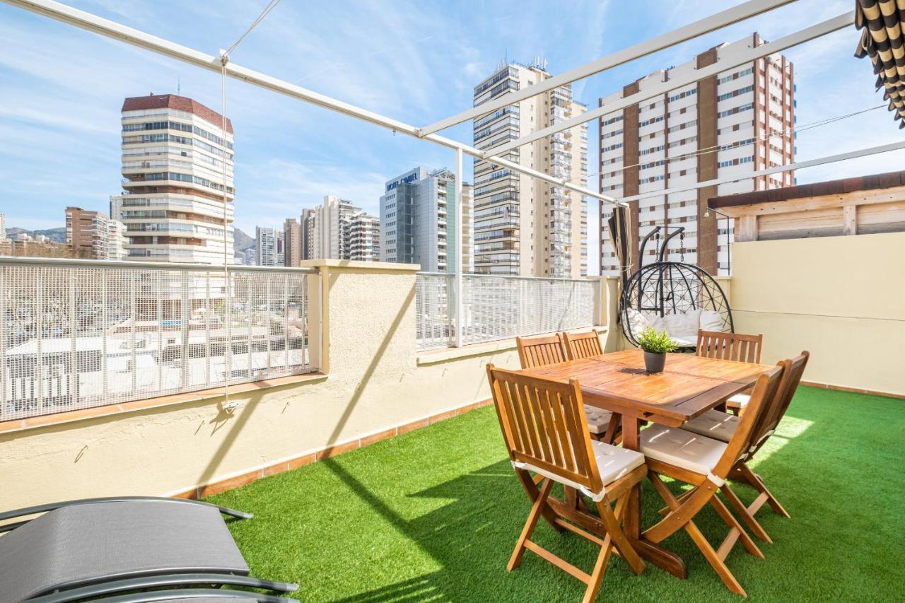 Penthouse Ancla 562 Levante Beach Benidorm Esterno foto